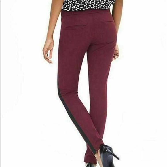 BANANA Republic Sloan Fit Side Stripe Ankle Zip Pants, size 6P - Picture 2 of 11